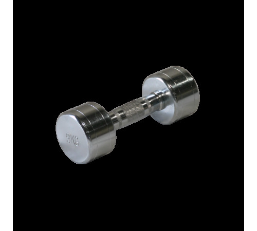 Хромована гантель 9 кг Bauerfitness AC-1519 Хромована гантель 9 кг Bauerfitness AC-1519