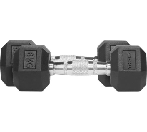 Гантелі шестигранні чавунні Thorn+Fit Hex, 2 х 6 кг