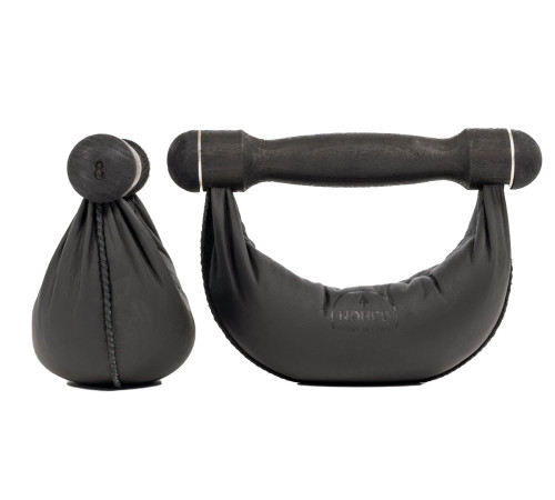 Гантелі NOHRD SwingBell Чорний Бук 2 х 8 кг