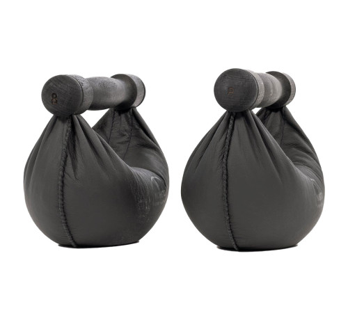 Гантелі NOHRD SwingBell Чорний Бук 2 х 8 кг