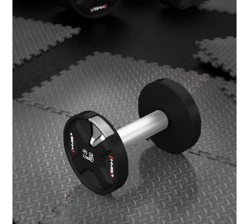 Гантель сталева HMS HPC, 2.5 кг