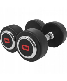 Гантелі прогумовані Gorilla Sports 101088-00008-0025 2 x 10 кг