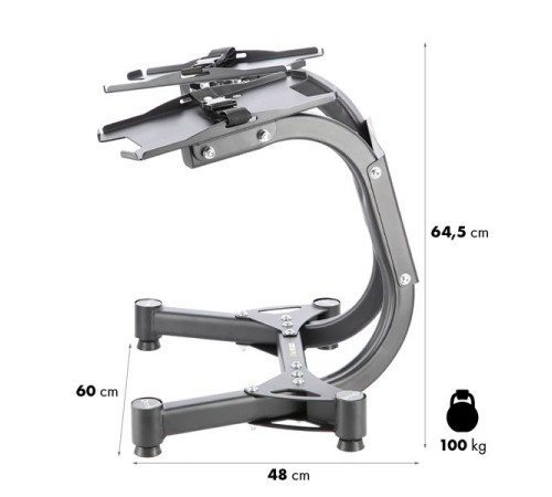 Набір регульованих гантелей HMS SR52 + стійка STR10
