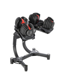 Набір регульованих гантелей HMS SR52 + стійка STR10