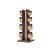 Гантелі з підставкою NOHrD SwingBel Tower 2-8 Kg Set Classic Nature Walnut Leather