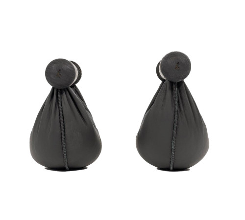 Гантелі NOHRD SwingBell Чорний Бук 2 х 4 кг