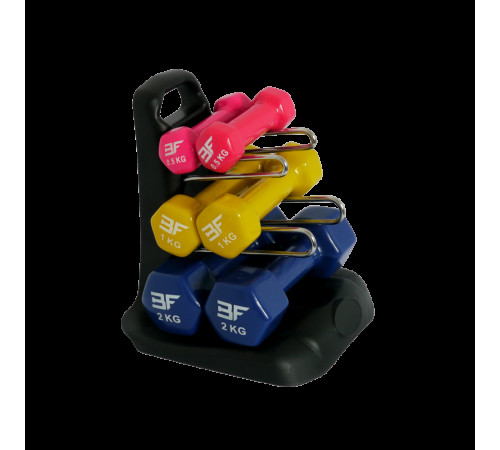 Гантель вінілова 1 кг Bauerfitness AC-1402 Гантель вінілова 1 кг Bauerfitness AC-1402