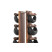 Гантелі з підставкою NOHrD SwingBel Tower 2-8 Kg Set Classic Walnut Leather