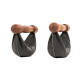 Гантелі NOHRD SwingBell Чорний Горіх 2 х 2 кг