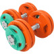 Гантелі Gorilla Sports Gripper 100758-00009-0032 2 x 15 кг