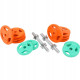 Гантелі Gorilla Sports Gripper 100758-00009-0032 2 x 15 кг