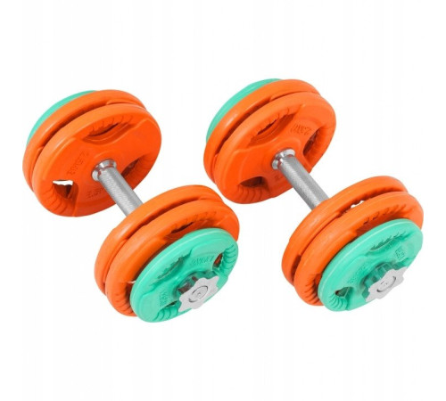 Гантелі Gorilla Sports Gripper 100758-00009-0032 2 x 15 кг