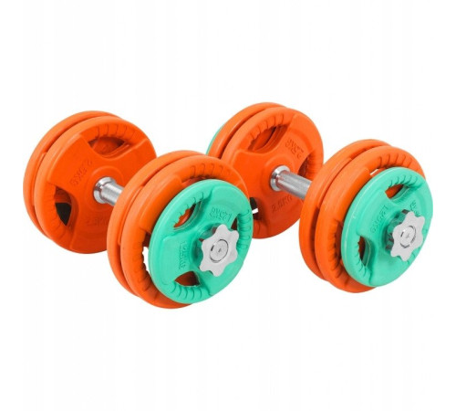 Гантелі Gorilla Sports Gripper 100758-00009-0032 2 x 15 кг