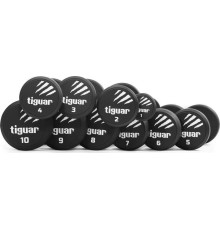 Гантелі прогумовані Tiguar TI-WH0002 1-10 кг