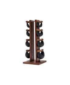 Гантелі з підставкою NOHrD SwingBel Tower 2-8 Kg Set Club Ash Leather