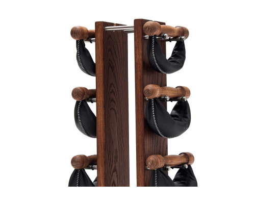 Гантелі з підставкою NOHrD SwingBel Tower 2-8 Kg Set Club Ash Leather