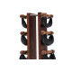 Гантелі з підставкою NOHrD SwingBel Tower 2-8 Kg Set Club Ash Leather