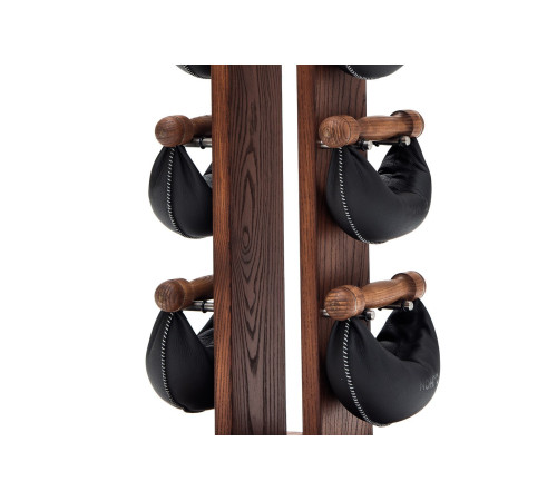 Гантелі з підставкою NOHrD SwingBel Tower 2-8 Kg Set Club Ash Leather