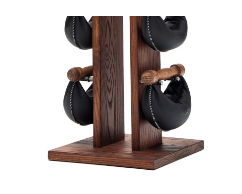 Гантелі з підставкою NOHrD SwingBel Tower 2-8 Kg Set Club Ash Leather