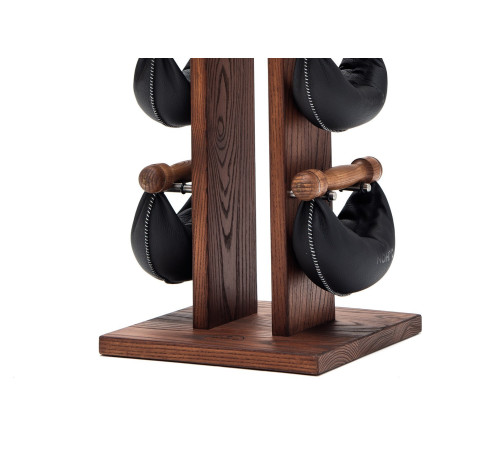 Гантелі з підставкою NOHrD SwingBel Tower 2-8 Kg Set Club Ash Leather