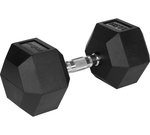 Гантель шестигранна Rebel Active ‎‎RBA-2325 22,5 кг