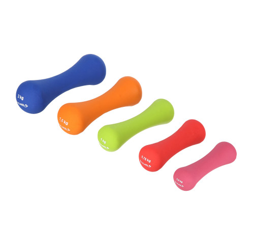 Гантель неопренова HMS 17025 1 кг