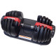 Regulowana Jednoręczna Hantla Ciężarek Obciążenie 15w1 KUBISPORT 24 kg