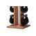 Гантелі з підставкою NOHrD SwingBel Tower 2-8 Kg Set Oxbridge Cherry Leather