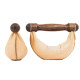 Гантелі NOHRD SwingBell Горіх 2 х 6 кг