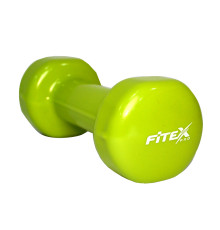 Гантель вінілова Fitex MD2015-2V 2 кг