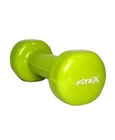 Гантель вінілова Fitex MD2015-2V 2 кг