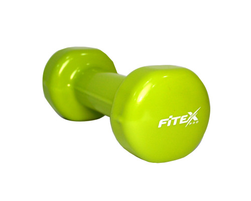 Гантель вінілова Fitex MD2015-2V 2 кг