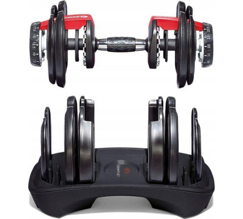 Гантель Bowflex 1090I Select Tech бітумна 1 х 41 кг