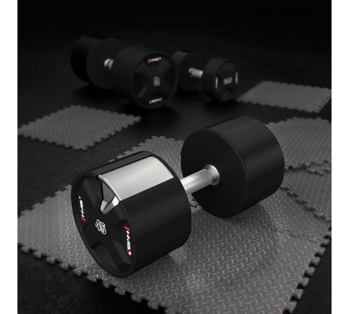 Гантель сталева HMS HPC, 45 кг