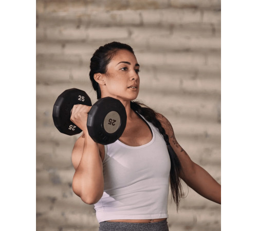 Гантель Eleiko Evo з фіксованою ручкою, 22 кг