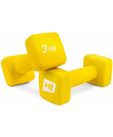 Набір гантелей неопренових квадратних Hop-Sport HS-V030DS 2х3 кг