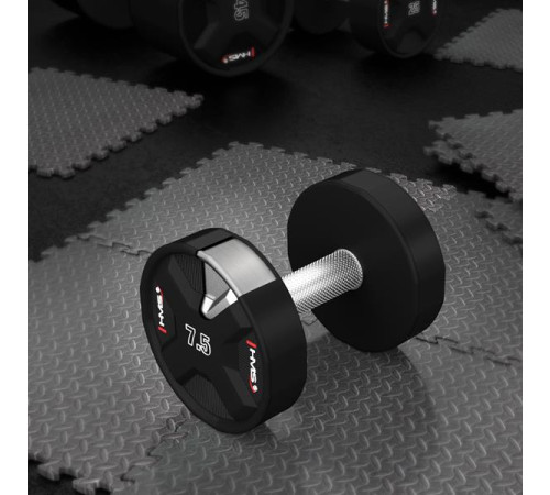 Гантель сталева HMS HPC, 7.5 кг