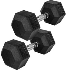 Гантелі шестигранні Movit 2 x 15 кг