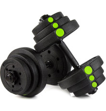 Гантелі розбірні бітумні Zipro 2 х 10 кг