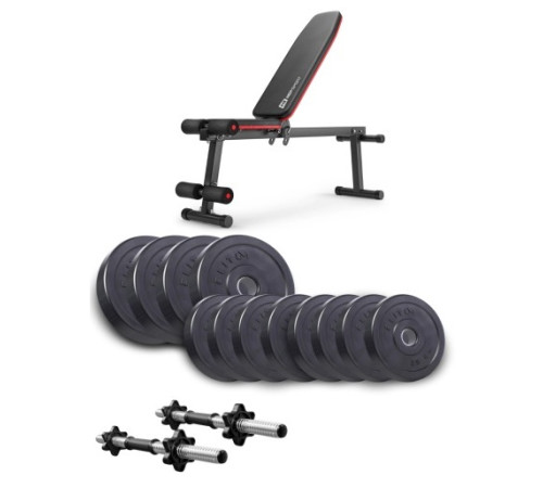 Лава Hop-Sport Elitum Titan HS-1010 Pro з гантелями 2 х 21 кг