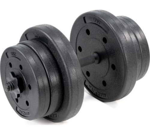 Гантелі Maxxiva D81562 бітумні 2 x 20 кг Гантелі Maxxiva D81562 бітумні 2 x 20 кг