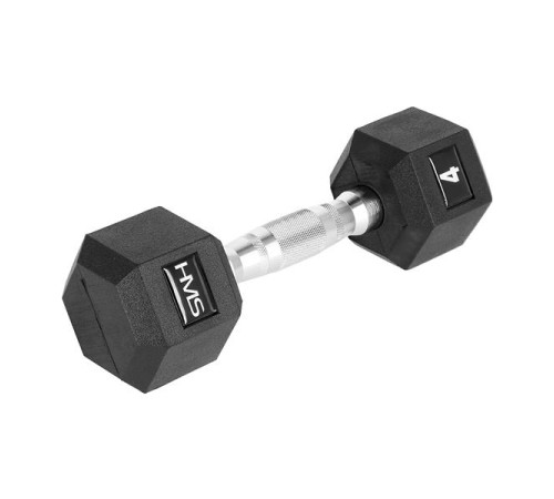 Гантель HMS HEX PRO 4 кг Гантель HMS HEX PRO 4 кг