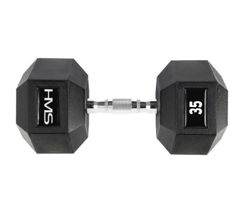 Гантель HMS HEX PRO 35 кг Гантель HMS HEX PRO 35 кг