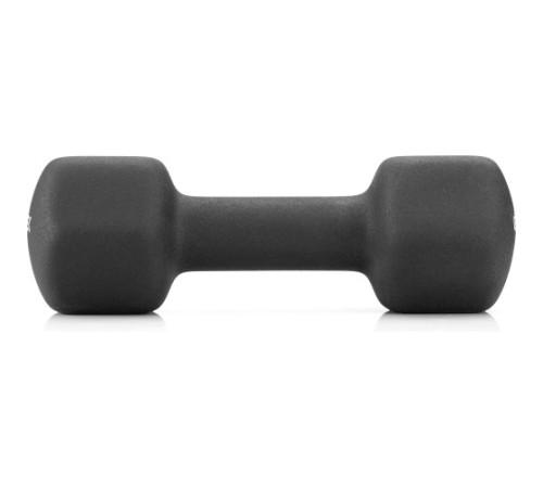 Гантелі неопренові Gymtek Hex 2 х 4 кг, чорний