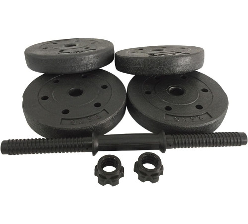 Гантель розбірна бітумна Eb Fit B/Box 10 кг Гантель розбірна бітумна Eb Fit B/Box 10 кг