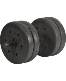 Гантель розбірна бітумна Eb Fit B/Box 10 кг