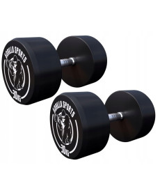 Гантелі прогумовані Gorilla Sports 2 x 30 кг
