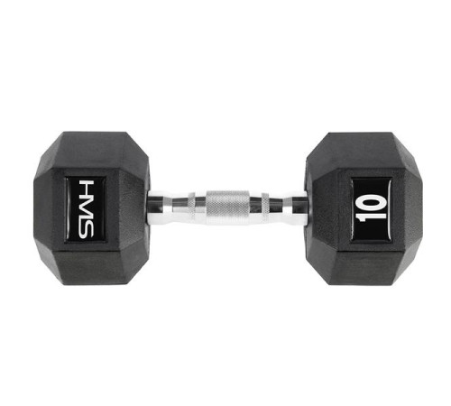 Гантелі HMS HEX PRO 10 кг Гантелі HMS HEX PRO 10 кг