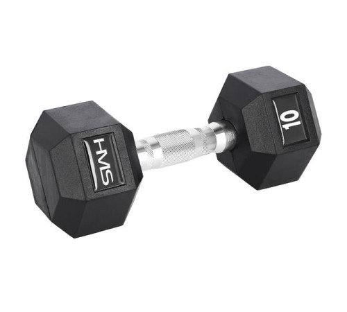 Гантелі HMS HEX PRO 10 кг Гантелі HMS HEX PRO 10 кг