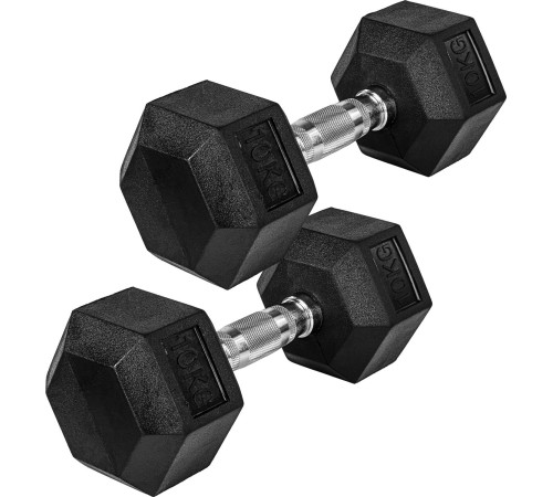 Гантелі шестигранні Movit 2 x 10 кг